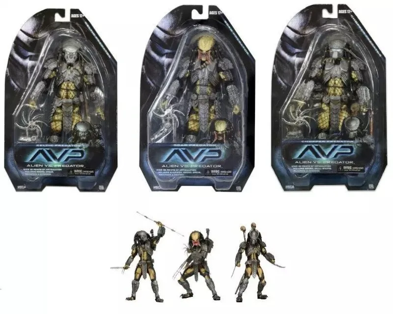 NECA AVP Predator 7" Action Figure Series 14 Chopper Celtic Series 15 Scar Alien Vs Predator Collectible Model
NECA AVP Predator 7" Action Figure Series 14 Chopper Celtic Series 15 Scar Alien Vs Predator Collectible Model