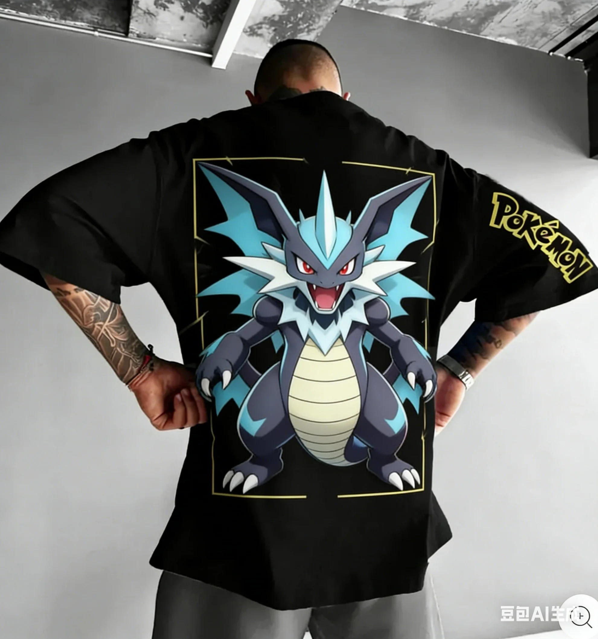 Pokémon Legendary Beast Series Drop Shoulder Short Sleeve Heavy Cotton American High Street Dark Style Oversize Couple's Version
Pokémon Legendary Beast Series Drop Shoulder Short Sleeve Heavy Cotton American High Street Dark Style Oversize Couple's Version