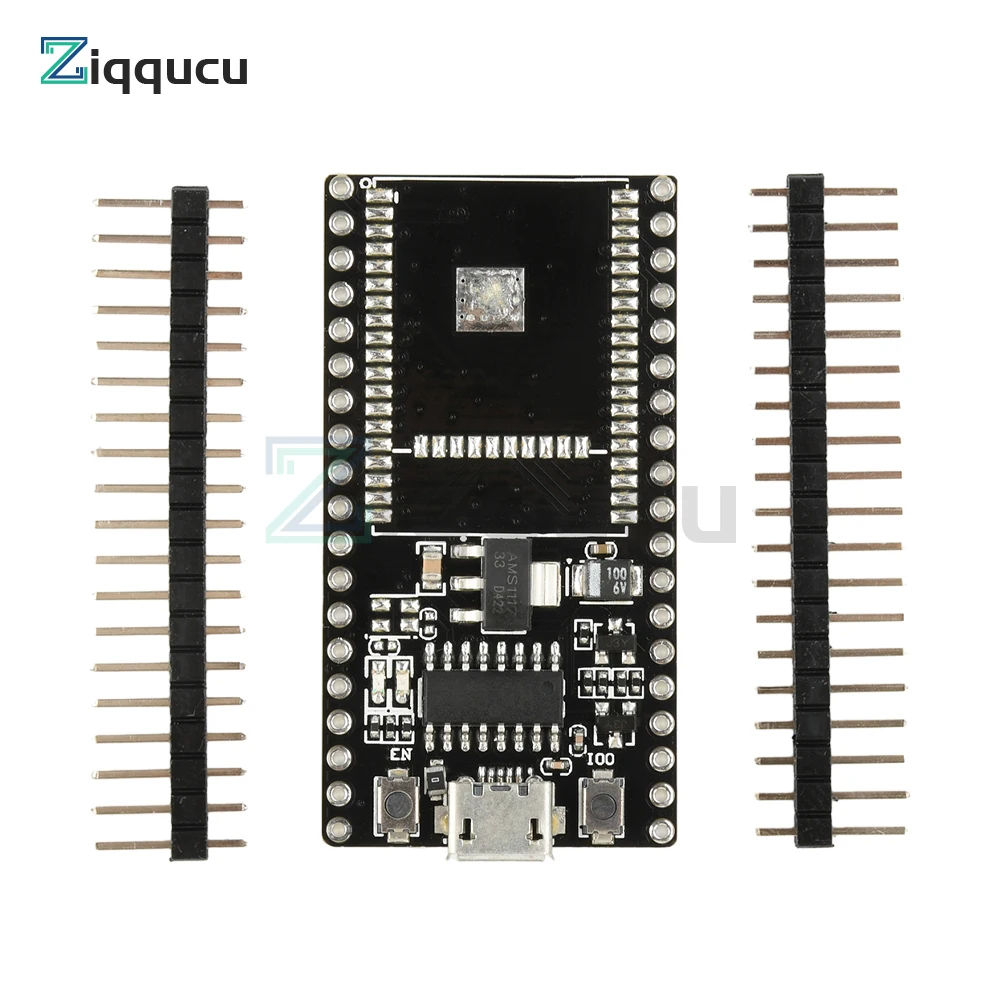 ESP-32S Development Board NodeMCU ESP-32S CH340 MICRO USB Development Board ESP32-DevKitC core board ESP32--32E Board
ESP-32S Development Board NodeMCU ESP-32S CH340 MICRO USB Development Board ESP32-DevKitC core board ESP32--32E Board