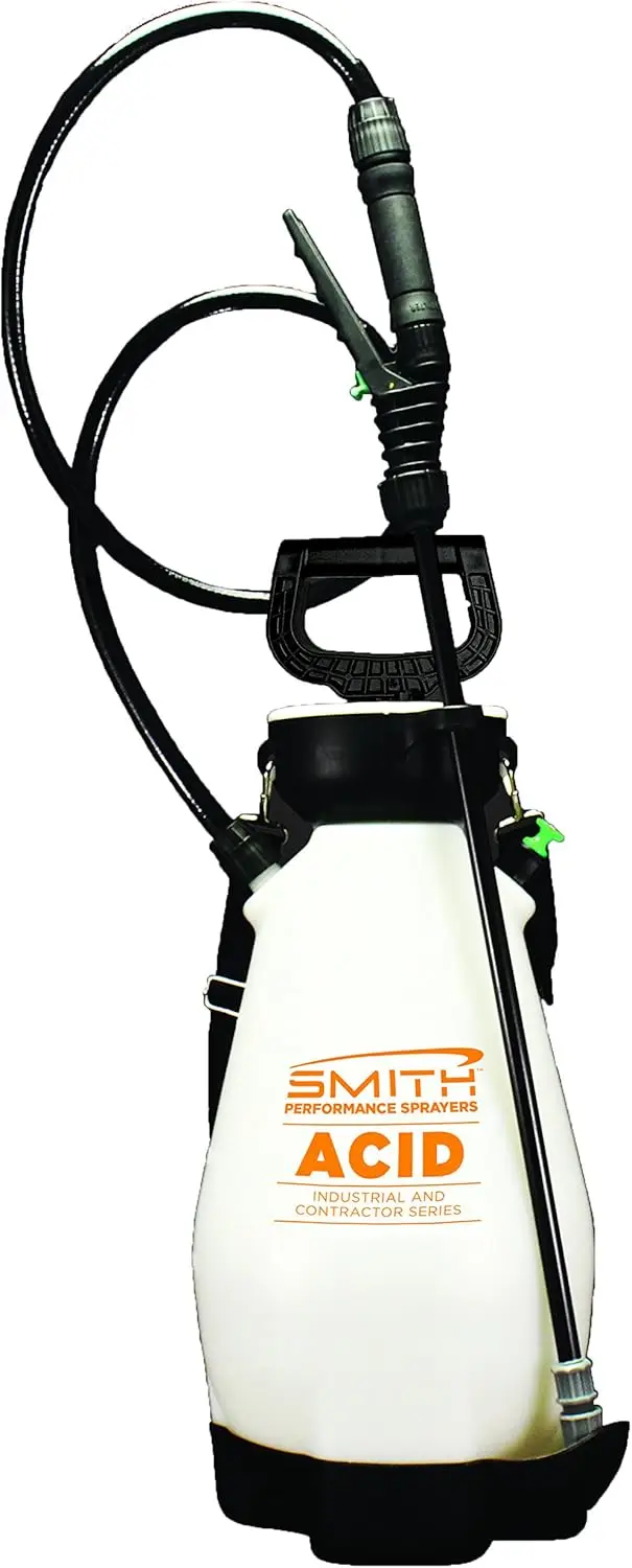 2 Gallon Poly Sprayer for Acids, Corrosion Resistant Wand & Nozzles
2 Gallon Poly Sprayer for Acids, Corrosion Resistant Wand & Nozzles