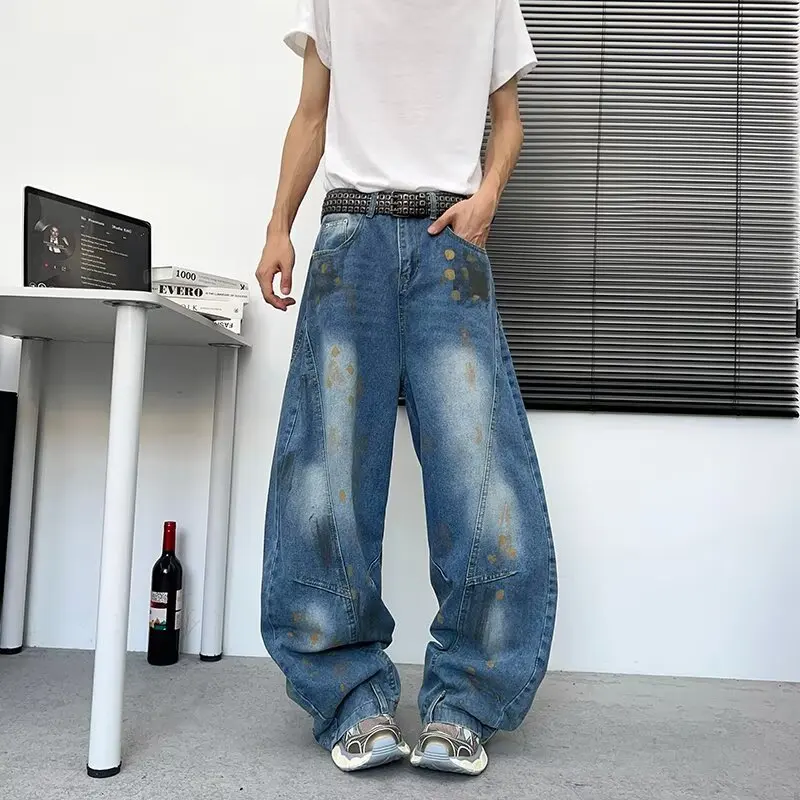2025 Trashy Y2K Fashion Distressed Washed Blue Baggy Jeans Pants For Men 90S Vintage Clothes Straight Denim Trousers Ropa Hombre
2025 Trashy Y2K Fashion Distressed Washed Blue Baggy Jeans Pants For Men 90S Vintage Clothes Straight Denim Trousers Ropa Hombre