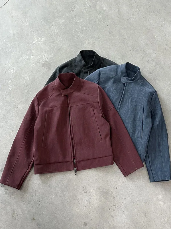 Retro American Harington Jaet Men's Cleanfit ort Wide Sle Motorcycle Outdoor Riding Leather Coat Autumn Season Men's Wear
Retro American Harington Jaet Men's Cleanfit ort Wide Sle Motorcycle Outdoor Riding Leather Coat Autumn Season Men's Wear