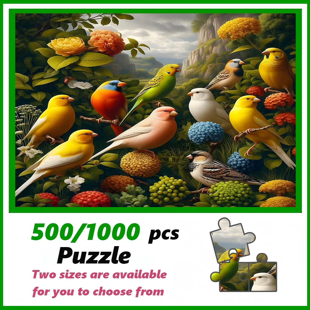 A high-quality 500/1000-piece puzzle, perfect for adults, is a fun family game that helps relieve stress and is great for birthd
A high-quality 500/1000-piece puzzle, perfect for adults, is a fun family game that helps relieve stress and is great for birthd