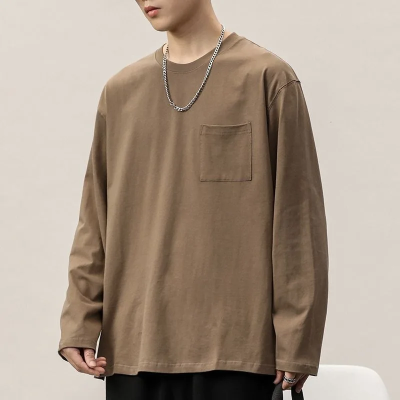 100℅ Cotton Man Pullovers Korean Luxury High Brand One Piece Sweatshirts Regular Fit Full Sleeve Long Sale Baggy T Shirt for Men
100℅ Cotton Man Pullovers Korean Luxury High Brand One Piece Sweatshirts Regular Fit Full Sleeve Long Sale Baggy T Shirt for Men