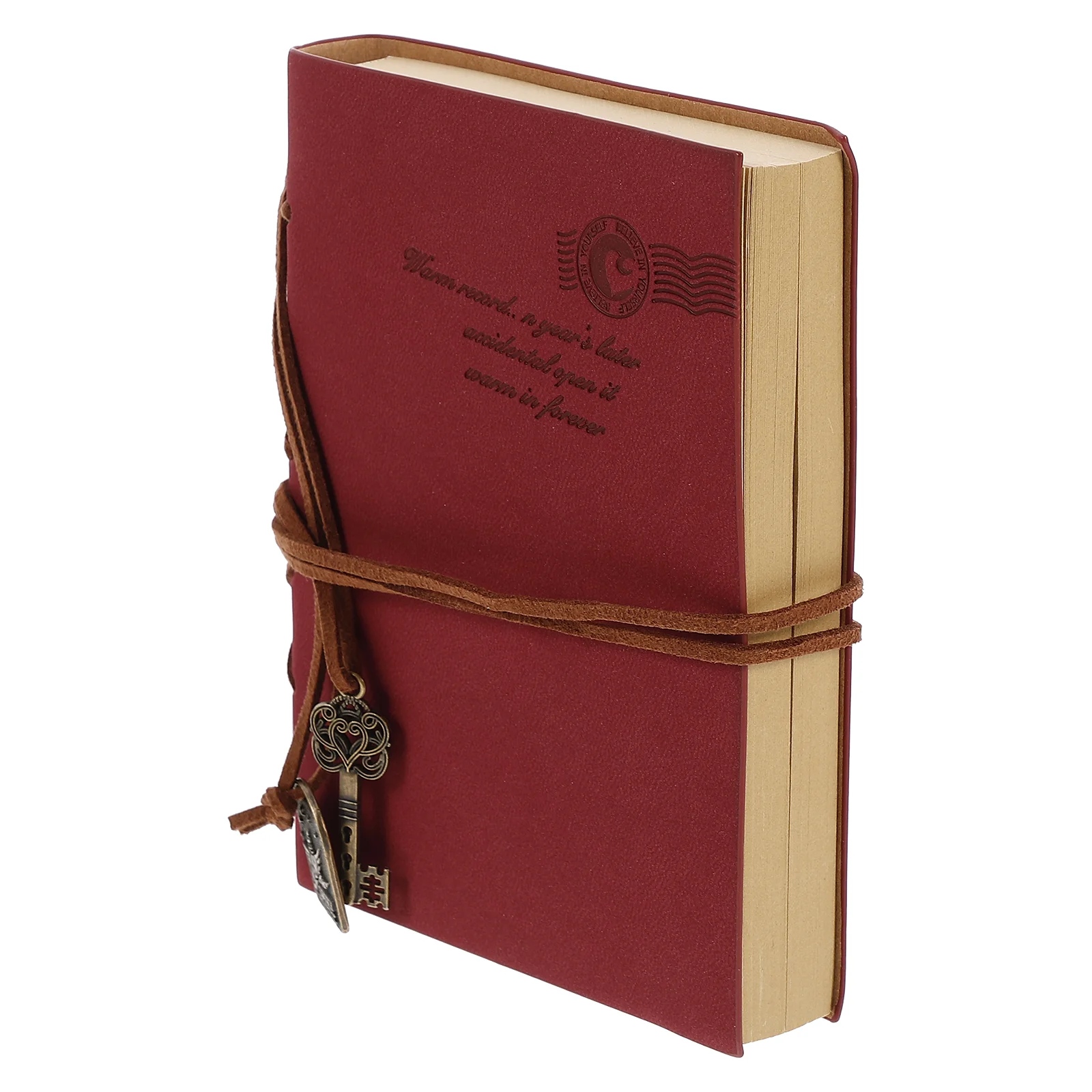 Classic Retro Vintage Style PU Cover String Key Bound Blank Notebook Notepad Travel Journal Diary Sketchbook (Coffee)
Classic Retro Vintage Style PU Cover String Key Bound Blank Notebook Notepad Travel Journal Diary Sketchbook (Coffee)