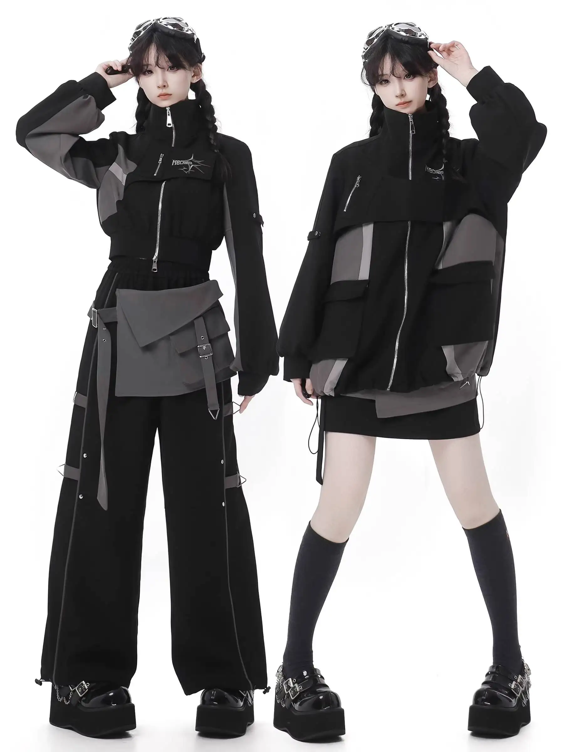 Women Oversize Coat Jacket 2026 Spring Autumn New Anime Cosplay Workwear Design Two Piece Set Resistant Coat Long Pants Outfit
Women Oversize Coat Jacket 2026 Spring Autumn New Anime Cosplay Workwear Design Two Piece Set Resistant Coat Long Pants Outfit