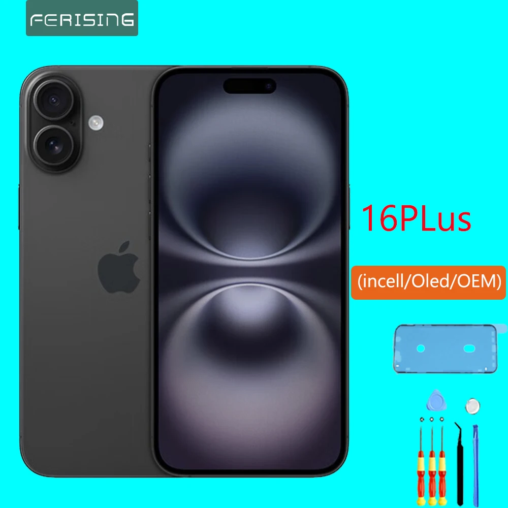 100% протестированный ЖК-дисплей класса AAAA для iPhone 16 Plus, замена экрана, поддержка Face ID, замена True Tone Incell/OLED/OEM
100% протестированный ЖК-дисплей класса AAAA для iPhone 16 Plus, замена экрана, поддержка Face ID, замена True Tone Incell/OLED/OEM