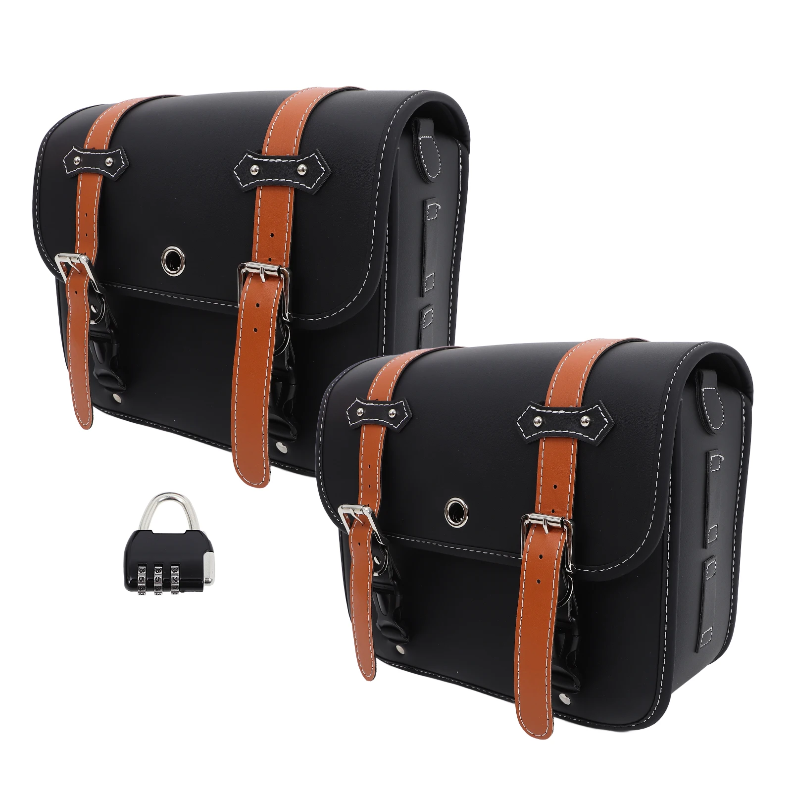 Motorcycle Side Bags Front Fork Bag Large Capacity Saddlebags Waterproof Storage Tool Bag Pu Pouch Compact Size Sturdy
Motorcycle Side Bags Front Fork Bag Large Capacity Saddlebags Waterproof Storage Tool Bag Pu Pouch Compact Size Sturdy