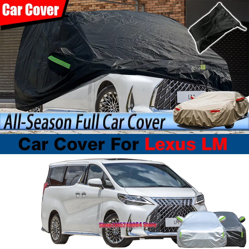 Windproof Waterproof MPV Car Cover All Weather Sun Snow Rain Shield For Lexus LM 2020-2025
Windproof Waterproof MPV Car Cover All Weather Sun Snow Rain Shield For Lexus LM 2020-2025