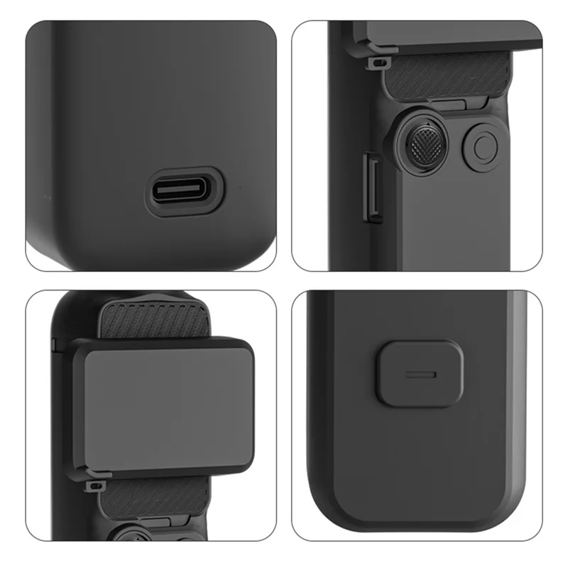 Надежный силиконовый чехол для DJI Pocket 3, защитный чехол для экрана дисплея, защищенный от падения, ударопрочный комплект запасных частей для карманной спортивной камеры
Надежный силиконовый чехол для DJI Pocket 3, защитный чехол для экрана дисплея, защищенный от падения, ударопрочный комплект запасных частей для карманной спортивной камеры