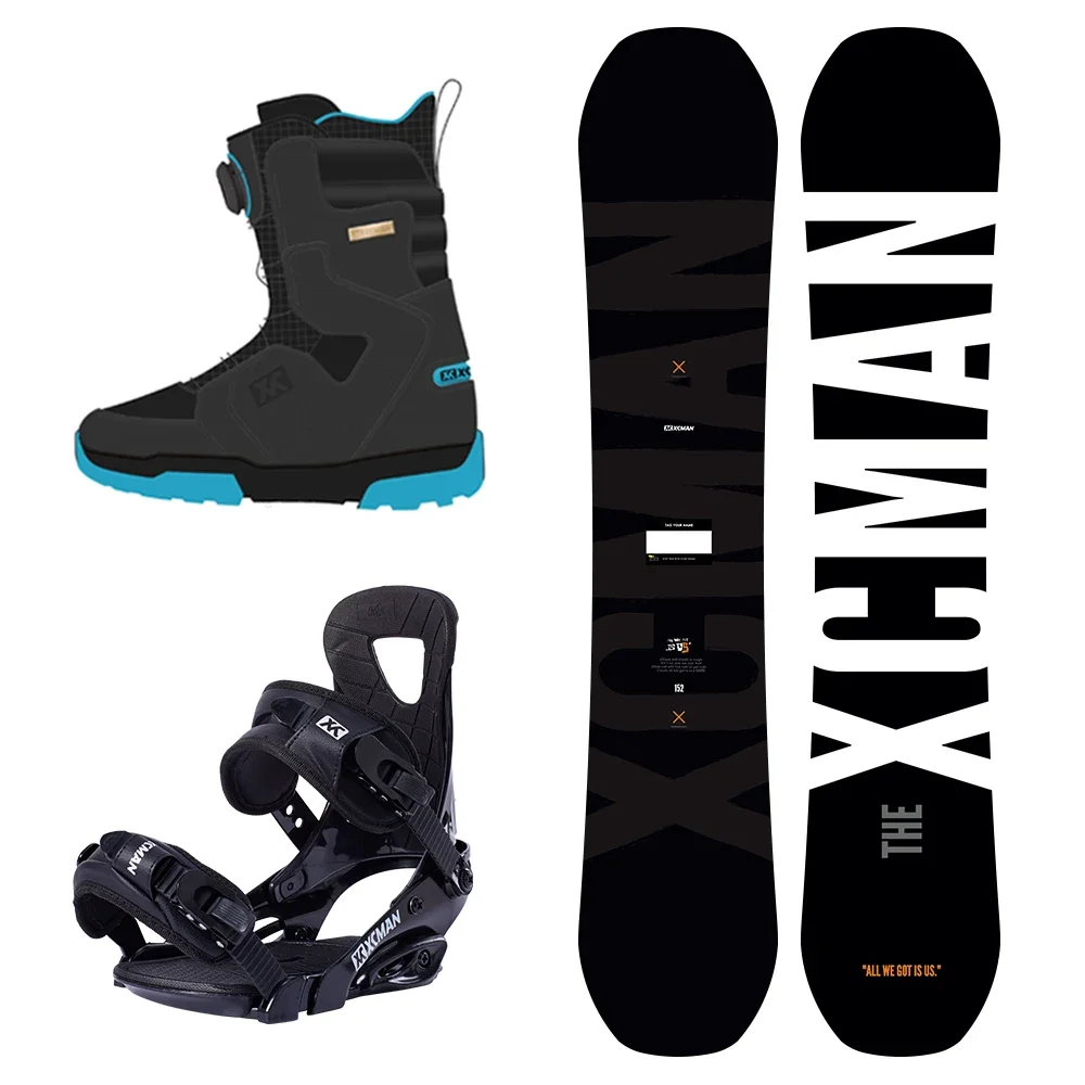 Full Set Snowboard with Bindings and Snow Boots for All Mountain Snowboard Skiing
Full Set Snowboard with Bindings and Snow Boots for All Mountain Snowboard Skiing