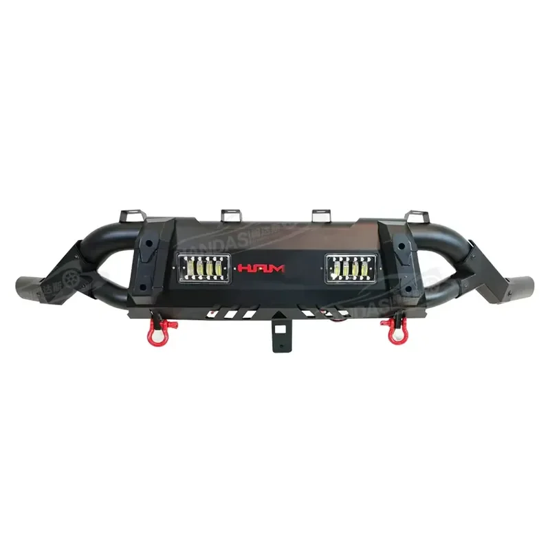 Steel Bumper Nudge Bar Bull Bar Front Bumper with LED Lights for Hilux Revo Rocco Trucks
Steel Bumper Nudge Bar Bull Bar Front Bumper with LED Lights for Hilux Revo Rocco Trucks