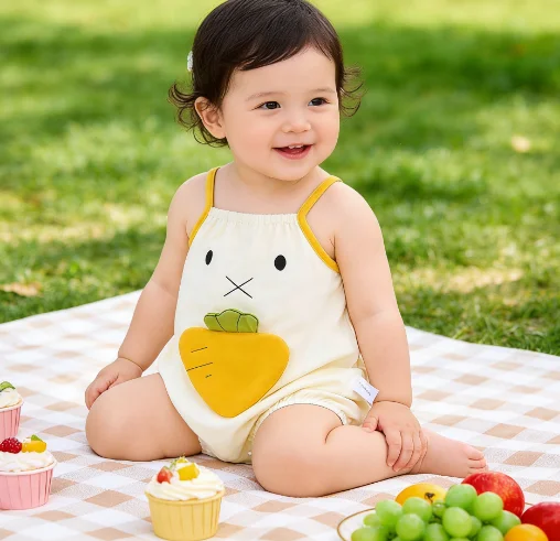 Baby Vest Summer Jumpsuit Newborn Clothes Thin Summer Fashion and Cute Kids Outerwear Comfortable Rompers
Baby Vest Summer Jumpsuit Newborn Clothes Thin Summer Fashion and Cute Kids Outerwear Comfortable Rompers