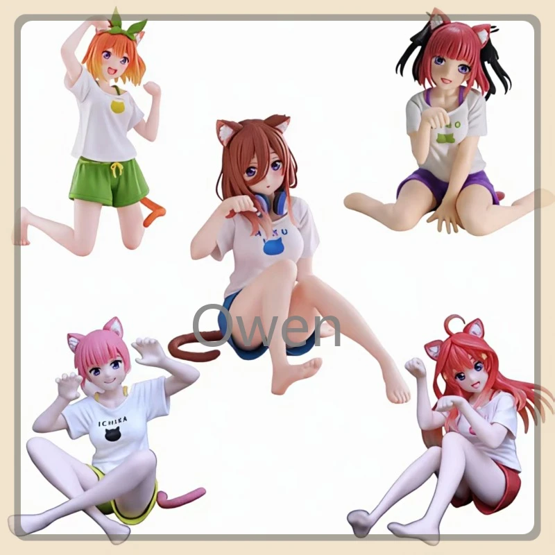 Anime Nakano Miku Figurine The Quintessential Quintuplets Nakano Yotsuba Cute Figures PVC Model Collection Toys Birthday Gifts
Anime Nakano Miku Figurine The Quintessential Quintuplets Nakano Yotsuba Cute Figures PVC Model Collection Toys Birthday Gifts