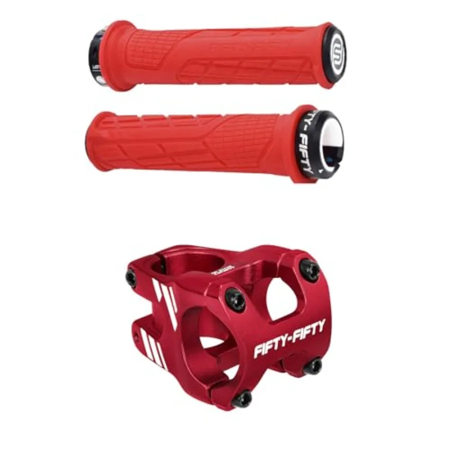Mountain Bike Handlebar Grips Single Lock-on MTB Grips Comfortable and Lock On Non-Slip Bicycle Handle Mountain Bike Stem Alumi
Mountain Bike Handlebar Grips Single Lock-on MTB Grips Comfortable and Lock On Non-Slip Bicycle Handle Mountain Bike Stem Alumi