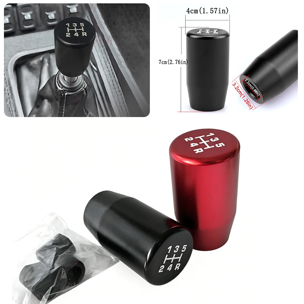 Universal 5 Speed Car Gear Shift Knob Aluminum Alloy Manual Transmission Shifter Head for Most Manual Vehicle Models
Universal 5 Speed Car Gear Shift Knob Aluminum Alloy Manual Transmission Shifter Head for Most Manual Vehicle Models