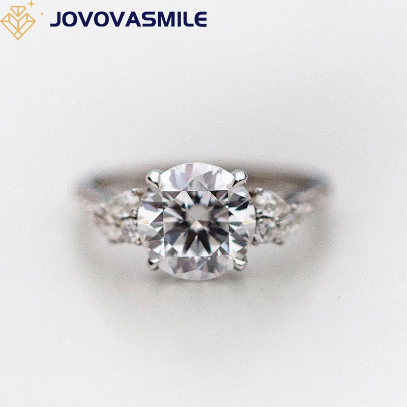 JOVOVASMILE Gra Certified Moissanite Rings 3.5 Carat 9.5mm Round Brilliant Center Pear Side 14k White Gold Fashion Jewelry
JOVOVASMILE Gra Certified Moissanite Rings 3.5 Carat 9.5mm Round Brilliant Center Pear Side 14k White Gold Fashion Jewelry
