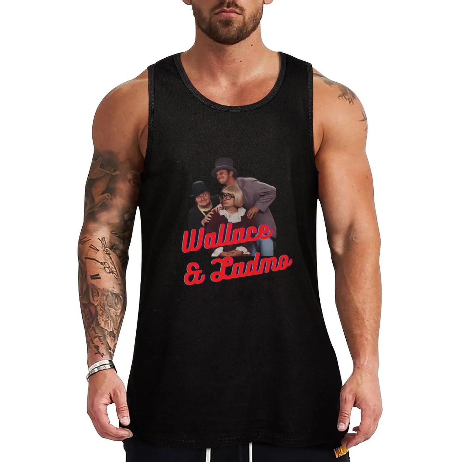 Wallace & Ladmo Tank Top Hip Hop Tank Top Streetwear Casual Sleeveless Tee
Wallace & Ladmo Tank Top Hip Hop Tank Top Streetwear Casual Sleeveless Tee