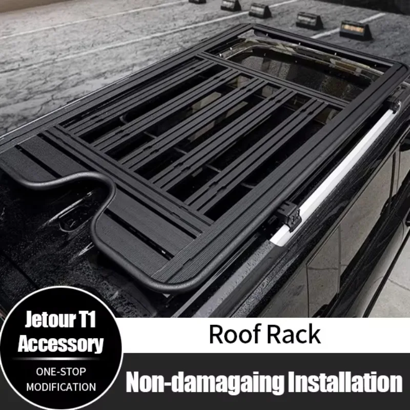 2025 Car Upgrade Accessories Luggage Carrier Roof Platform Aluminum Luggage Rack Car Roof Rack for Jetour T1
2025 Car Upgrade Accessories Luggage Carrier Roof Platform Aluminum Luggage Rack Car Roof Rack for Jetour T1