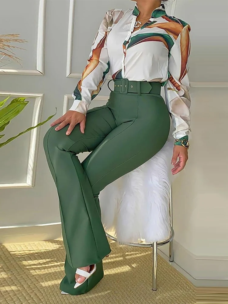 Stand Collar Spring Lady Long Pants Suit Elegant Office Women Vintage Pants Set With Sashes Casual Streetwear Slim Trousers Set
Stand Collar Spring Lady Long Pants Suit Elegant Office Women Vintage Pants Set With Sashes Casual Streetwear Slim Trousers Set