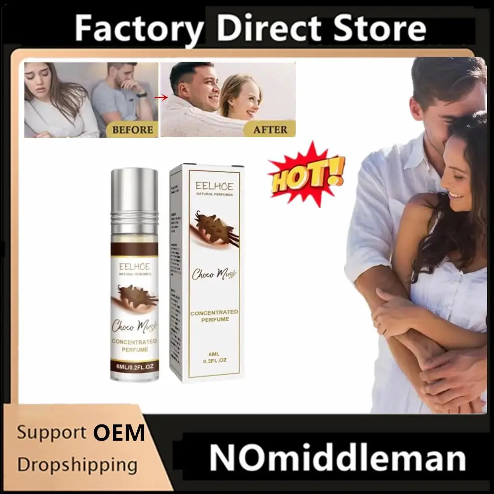 6ml Choco Musk Concentrated Perfume Oil Long Lasting Seduction Light Fragrance Elegant Attract Fragrance For Lovers Gift
6ml Choco Musk Concentrated Perfume Oil Long Lasting Seduction Light Fragrance Elegant Attract Fragrance For Lovers Gift