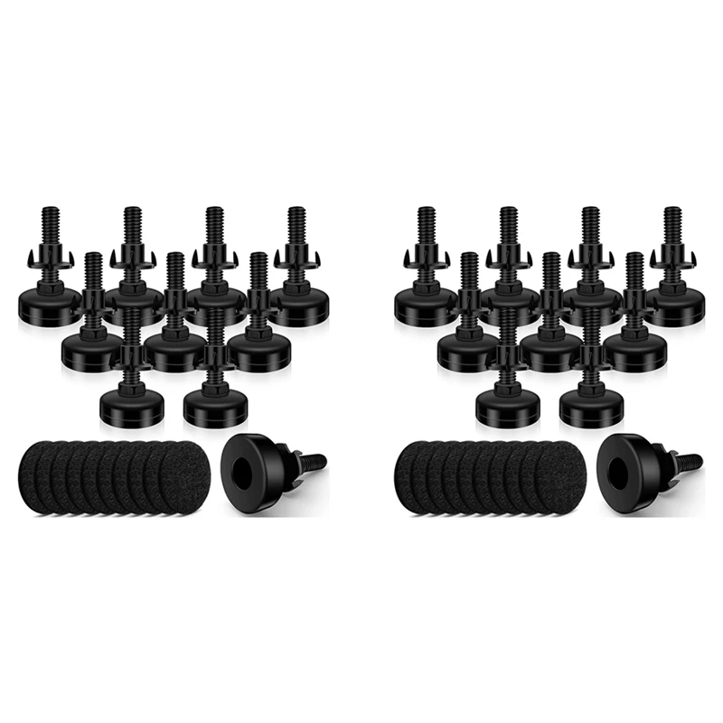 20 Set Adjustable Furniture Leveling Feet,Adjustable Leg Levelers For Cabinets Sofa Tables Chairs Raiser,With T- Nut Kit
20 Set Adjustable Furniture Leveling Feet,Adjustable Leg Levelers For Cabinets Sofa Tables Chairs Raiser,With T- Nut Kit