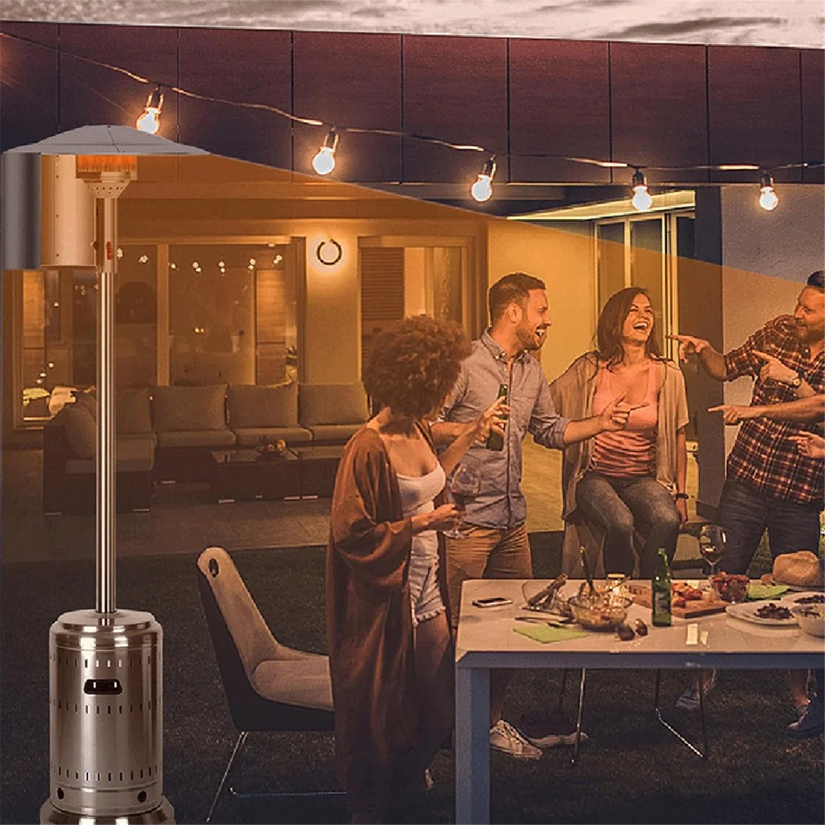 A96Q-Patio Heater Reflector Shield, Heat Focusing Reflector for Round Natural Gas and Propane Patio Heaters Outdoor
A96Q-Patio Heater Reflector Shield, Heat Focusing Reflector for Round Natural Gas and Propane Patio Heaters Outdoor