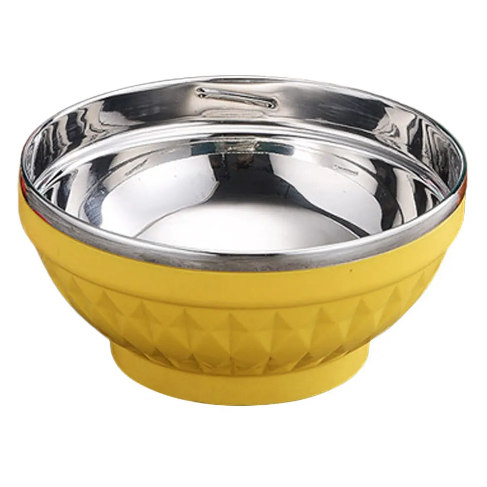 Double Layer Heat resistant Bowl Kitchen Supply Smooth Edge Soup Bowl for Salad Rice Fruit Noodle Serving Bowls
Double Layer Heat resistant Bowl Kitchen Supply Smooth Edge Soup Bowl for Salad Rice Fruit Noodle Serving Bowls