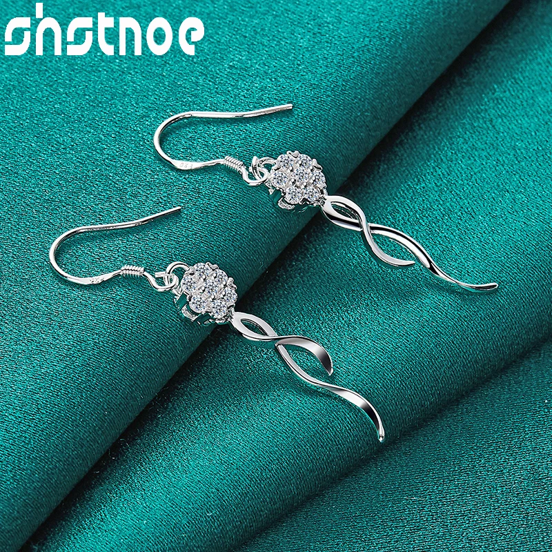 New 925 Sterling Silver AAA Zircon Minimalist Geometric Drop Earrings For Women Party Engagement Wedding Elegant Fashion Jewelry
New 925 Sterling Silver AAA Zircon Minimalist Geometric Drop Earrings For Women Party Engagement Wedding Elegant Fashion Jewelry