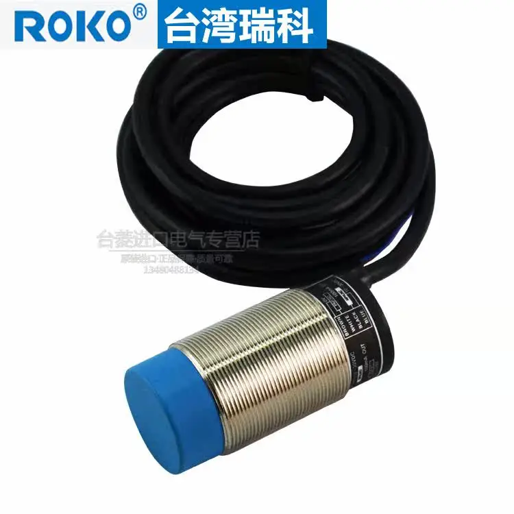 Original and genuine, Rico ROKO proximity switch sensor SC3015-KP2 four-wire metal induction switch
Original and genuine, Rico ROKO proximity switch sensor SC3015-KP2 four-wire metal induction switch