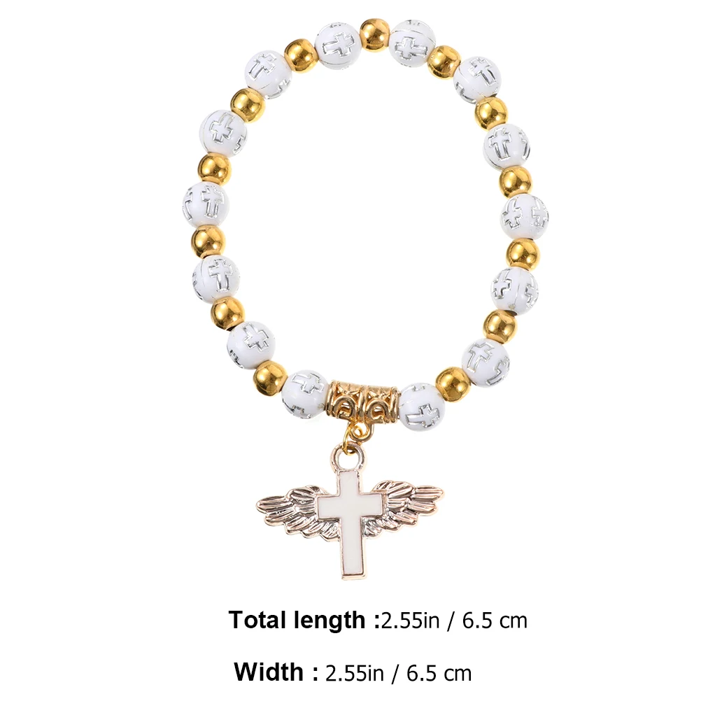 4 Pcs Gold-stitched Cross Bracelet Elastic Gilding Birthday Gift Wrist Band Hand Ornament
4 Pcs Gold-stitched Cross Bracelet Elastic Gilding Birthday Gift Wrist Band Hand Ornament