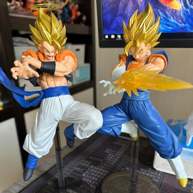 Bandai Original Banpresto аниме Dragon Ball Z Dokkan Battle Gogeta SSJ Vegito SSJ ПВХ фигурка модель Коллекционные игрушки
Bandai Original Banpresto аниме Dragon Ball Z Dokkan Battle Gogeta SSJ Vegito SSJ ПВХ фигурка модель Коллекционные игрушки
