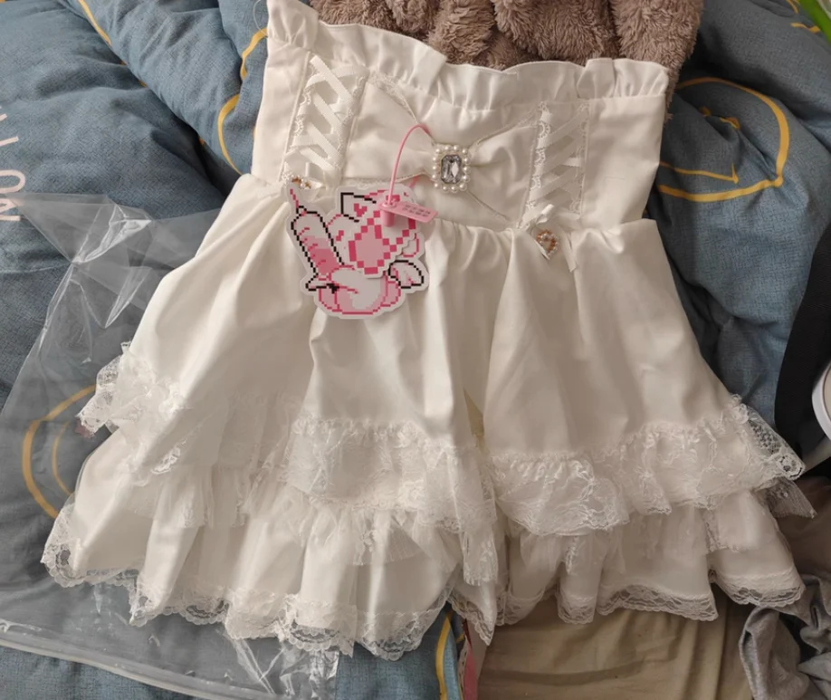 Японская стильная мини-юбка с высокой талией, бантом и кружевом, повседневная, для женщин
Японская стильная мини-юбка с высокой талией, бантом и кружевом, повседневная, для женщин