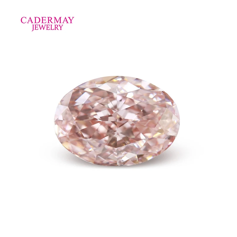 Cadermay In Stock NGIC Certificate CVD Fancy Pink Diamond 1.068ct 1.406ct VS1 Oval Cut Lab Grown Diamond For Jewelry Making
Cadermay In Stock NGIC Certificate CVD Fancy Pink Diamond 1.068ct 1.406ct VS1 Oval Cut Lab Grown Diamond For Jewelry Making