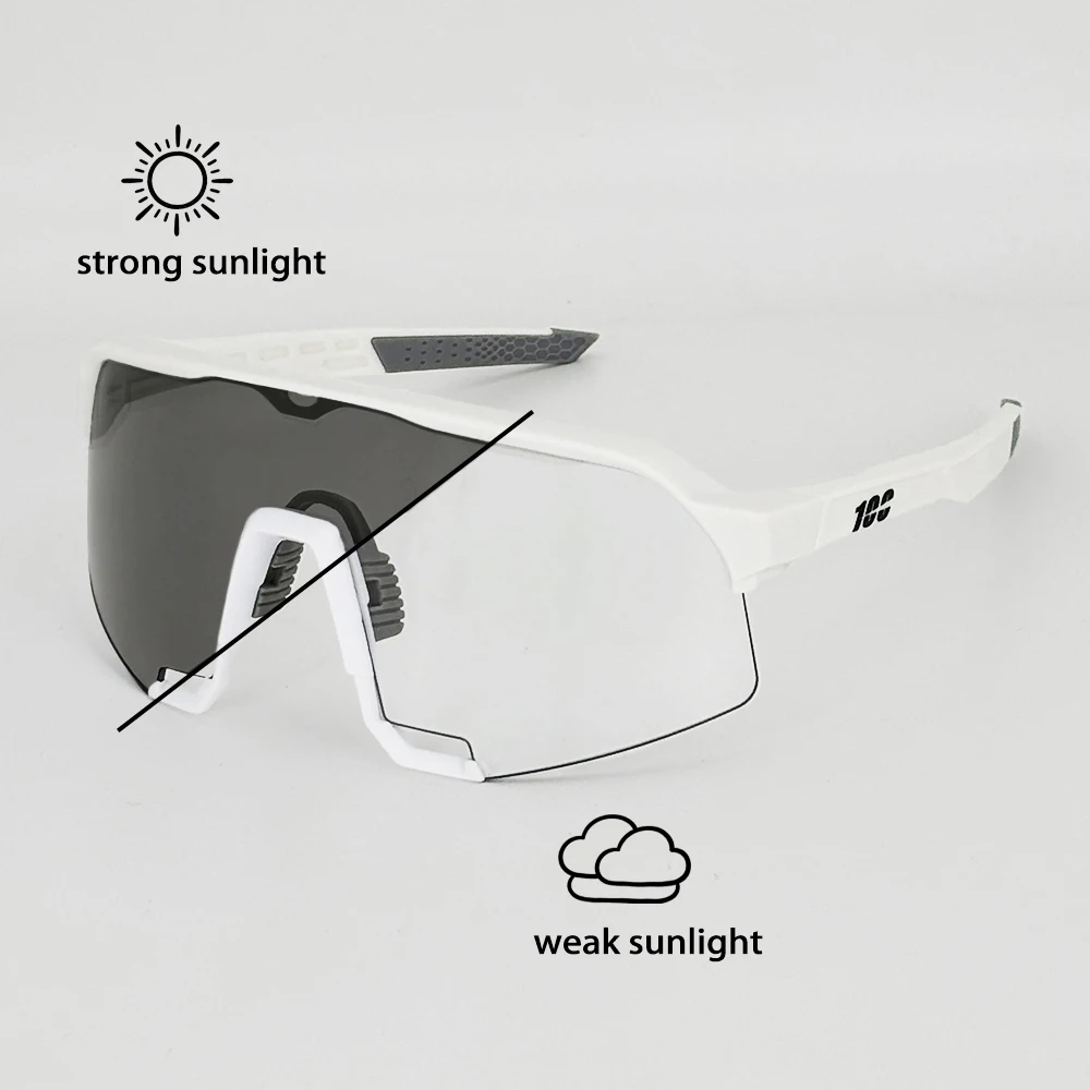 100 Photochromic Cycling Glasses Fashion Sports Running Sunglasses Outdoor Hiking Drive Bicycle Glasses Road MTB Sunglasses
100 Photochromic Cycling Glasses Fashion Sports Running Sunglasses Outdoor Hiking Drive Bicycle Glasses Road MTB Sunglasses