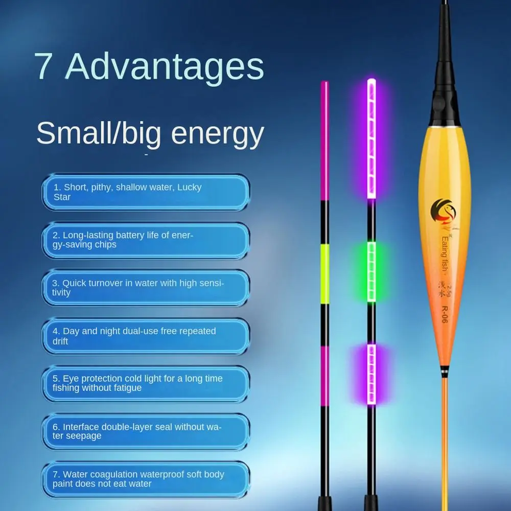 2023 Indicator Electronic Fishing float Buoy Strike Slip Drift Tube Light Float Eye-catching Rock fishing Floats Night fishing
2023 Indicator Electronic Fishing float Buoy Strike Slip Drift Tube Light Float Eye-catching Rock fishing Floats Night fishing