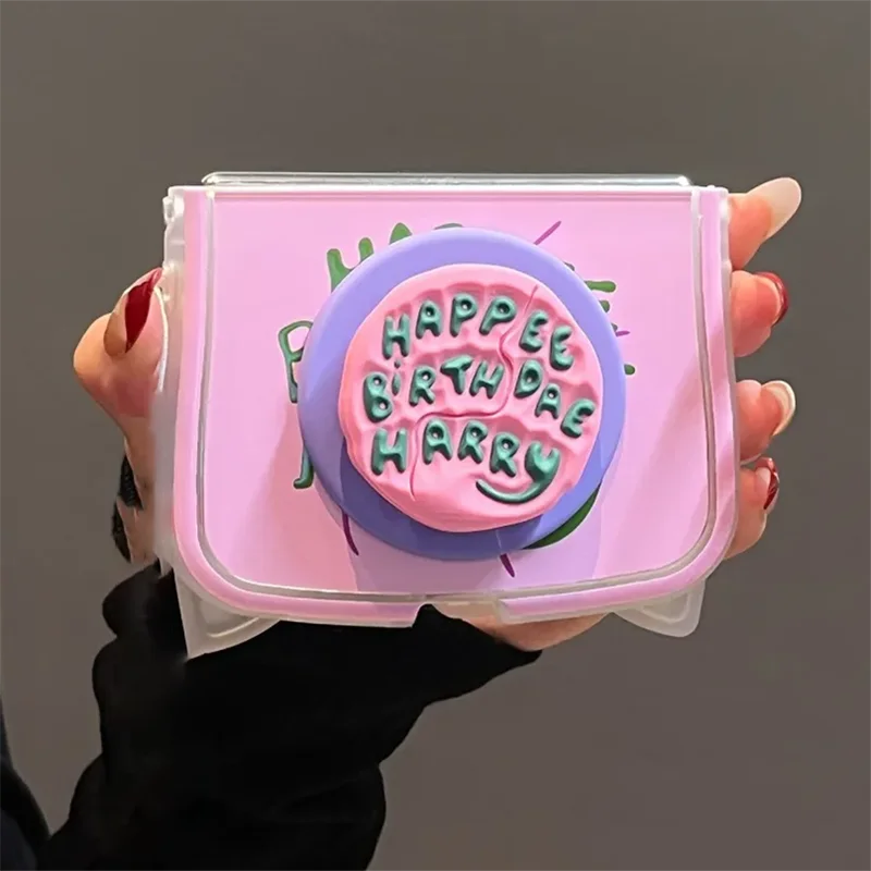 Kawaii magnetic cases for Samsung Galaxy z flip 7 zflip6 zflip5 cute 3d anime ear case pink birthday cake stand soft cover
Kawaii magnetic cases for Samsung Galaxy z flip 7 zflip6 zflip5 cute 3d anime ear case pink birthday cake stand soft cover