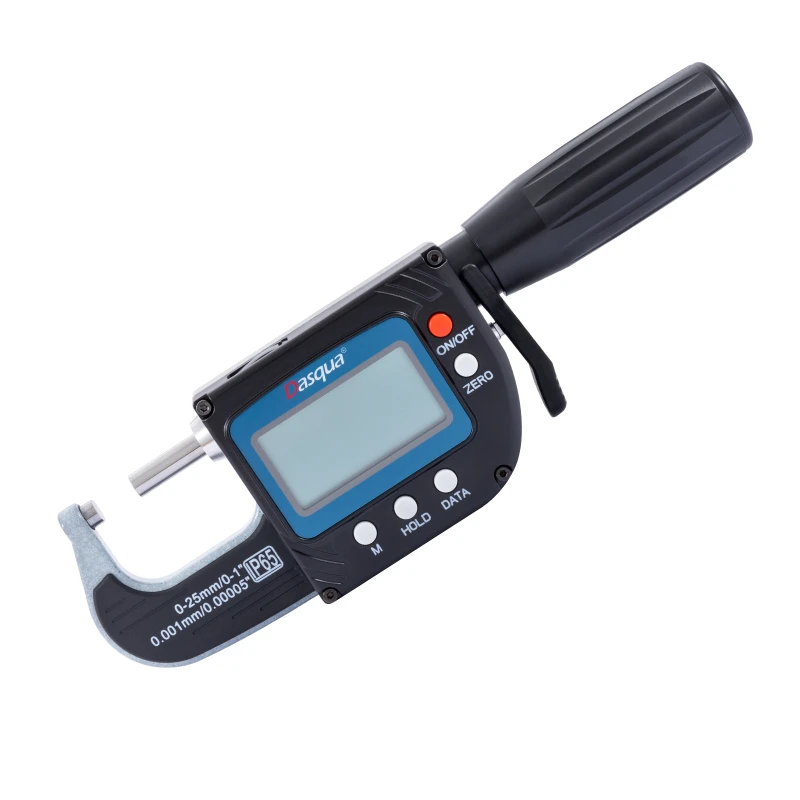 Dasqua High Quality 0-25mm 25-50mm 50-75mm 75-100mm Accuracy Adjustable Resolution Digital Outside Micrometer
Dasqua High Quality 0-25mm 25-50mm 50-75mm 75-100mm Accuracy Adjustable Resolution Digital Outside Micrometer