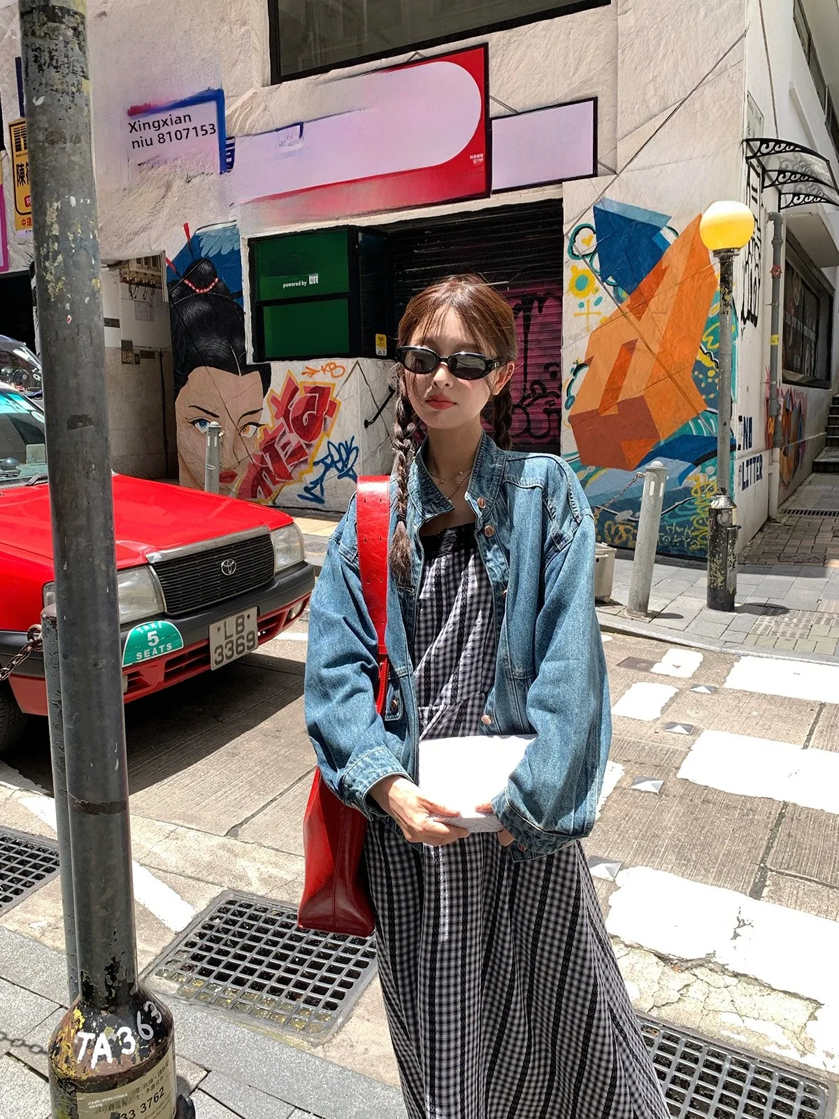 WHYSTUDIO Retro Hong Kong Sle Loose Long Sve Denim Jaet Women's Autumn Straight Stand Collar Top Street Sle
WHYSTUDIO Retro Hong Kong Sle Loose Long Sve Denim Jaet Women's Autumn Straight Stand Collar Top Street Sle