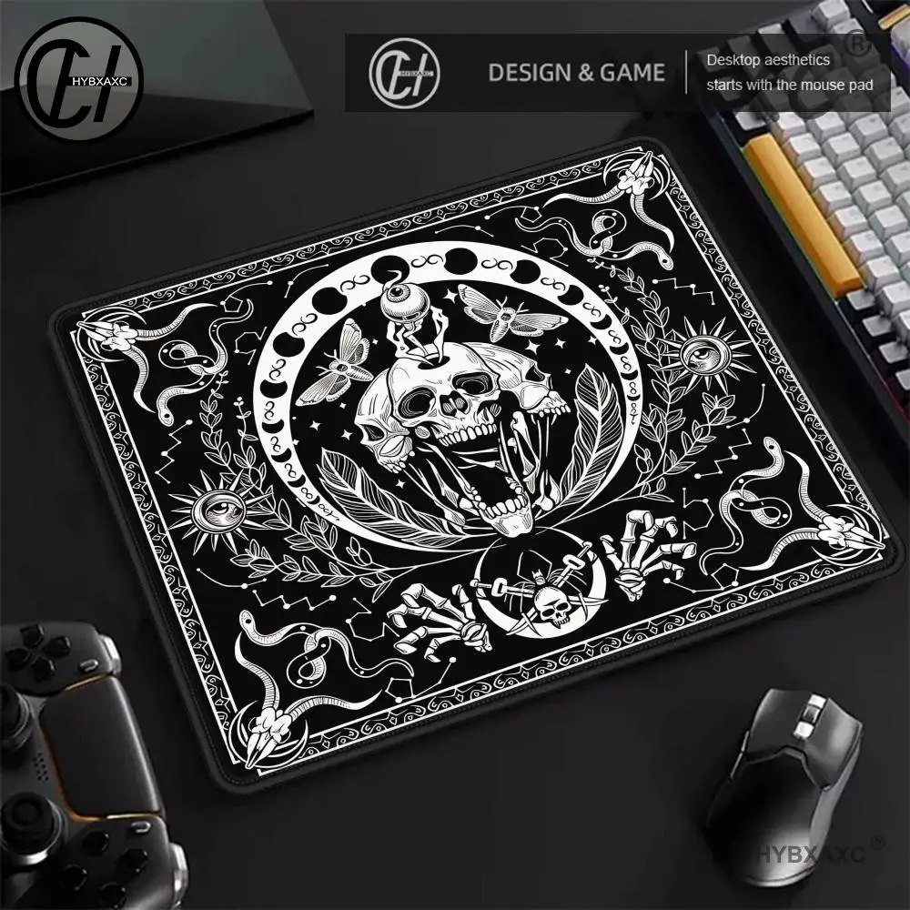 HYBXAXC Gothic Tarot Altar Cloth Skull Moth Moon Phase Print Gaming Mouse Pad Soft Wear-resistant Desktop Mat Home Decoration
HYBXAXC Gothic Tarot Altar Cloth Skull Moth Moon Phase Print Gaming Mouse Pad Soft Wear-resistant Desktop Mat Home Decoration