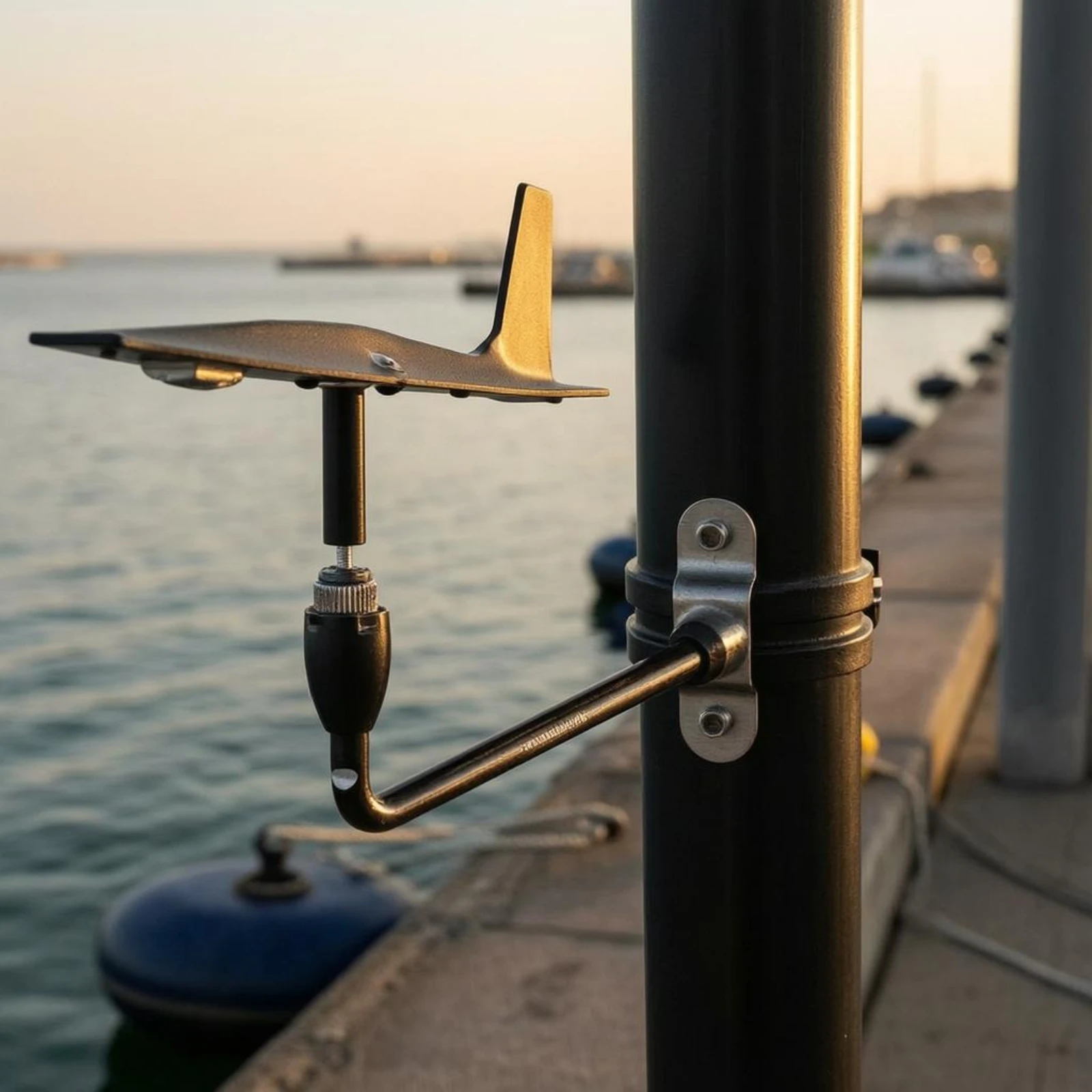 Sailboat Wind Vane Streamlined Mast Wind Vane Marine Hardware Rigid Black
Sailboat Wind Vane Streamlined Mast Wind Vane Marine Hardware Rigid Black