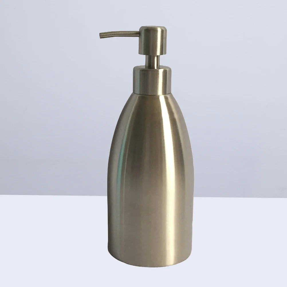 304 Stainless Steel Liquid Soap Bottle 500Ml Silver Refillable For Shampoo Lotion Cream Pump Container Reusable Hand
304 Stainless Steel Liquid Soap Bottle 500Ml Silver Refillable For Shampoo Lotion Cream Pump Container Reusable Hand