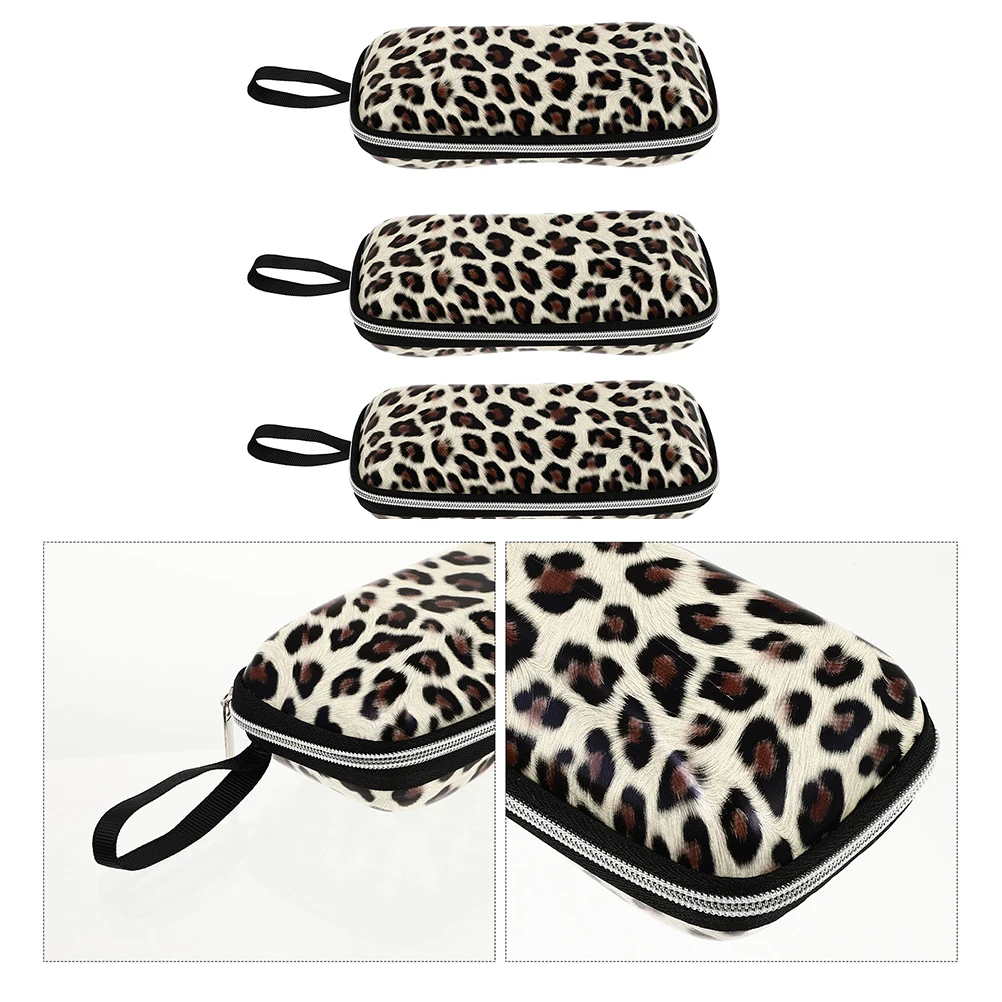 3 Pcs Eyeglass Holder Anti-pressure Glasses Box Animal Organizer Leopard Case Sunglasses Frame Cases Pouch Casual Travel
3 Pcs Eyeglass Holder Anti-pressure Glasses Box Animal Organizer Leopard Case Sunglasses Frame Cases Pouch Casual Travel