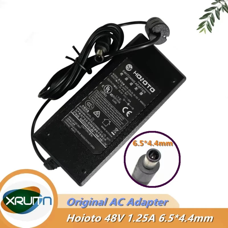Genuine Hoioto 48V 1.25A 60W ADS-65LSI-SI-52-1 48060G Switching Adapter For Dahua POE Monitoring AC Adaptor Power Supply Charger
Genuine Hoioto 48V 1.25A 60W ADS-65LSI-SI-52-1 48060G Switching Adapter For Dahua POE Monitoring AC Adaptor Power Supply Charger