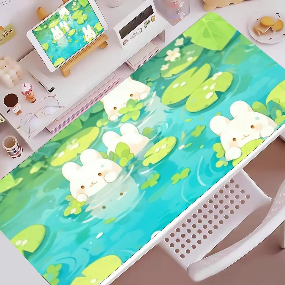 Cute bunny Mouse Pad E-sports gaming mouse pad oversized personalized desk pad keyboard mouse pad
Cute bunny Mouse Pad E-sports gaming mouse pad oversized personalized desk pad keyboard mouse pad