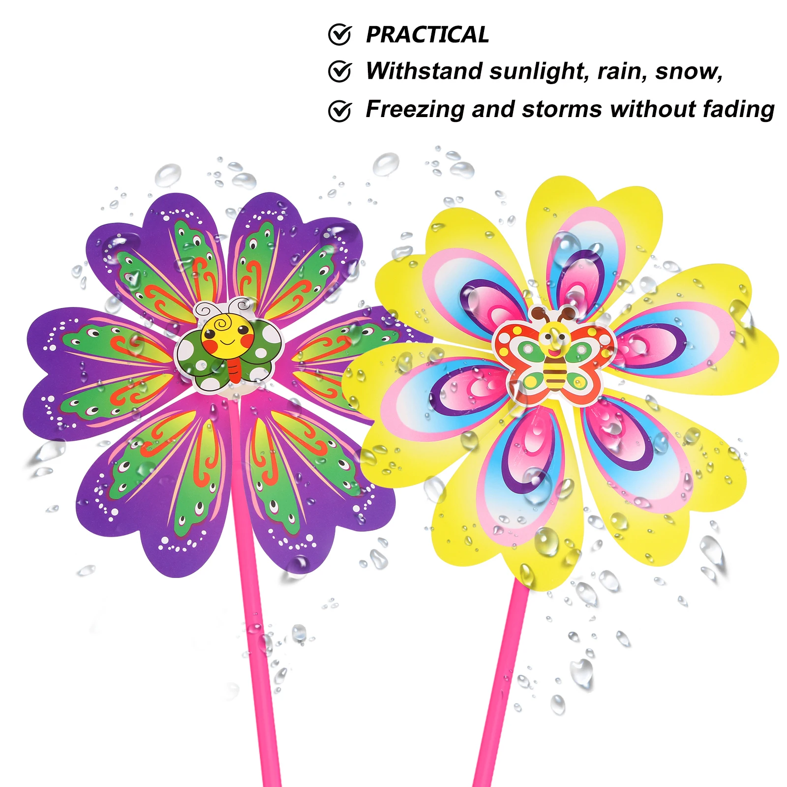 10 Pcs Plastic Pinwheels Decorative Windmill Craft Outdoor Yard Children Toys Unique Practical Plugin
10 Pcs Plastic Pinwheels Decorative Windmill Craft Outdoor Yard Children Toys Unique Practical Plugin