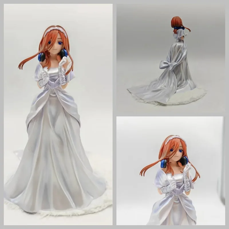 Anime Figure Miku Nakano Quintessential Quintuplets Wedding Dress Standing Beautiful Girl Boxed Collectible For Anime Collectors
Anime Figure Miku Nakano Quintessential Quintuplets Wedding Dress Standing Beautiful Girl Boxed Collectible For Anime Collectors