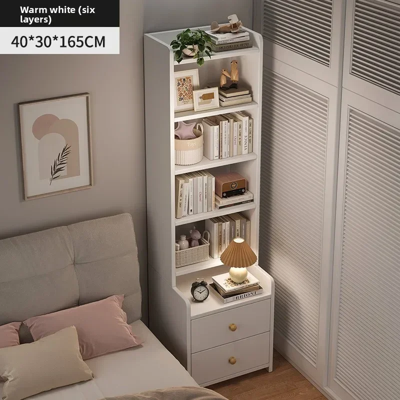 Bedside Table Bedroom Nordic Wind Bedside Heightened Storage Rack Multifunctional Cabinet Small Bookshelf
Bedside Table Bedroom Nordic Wind Bedside Heightened Storage Rack Multifunctional Cabinet Small Bookshelf
