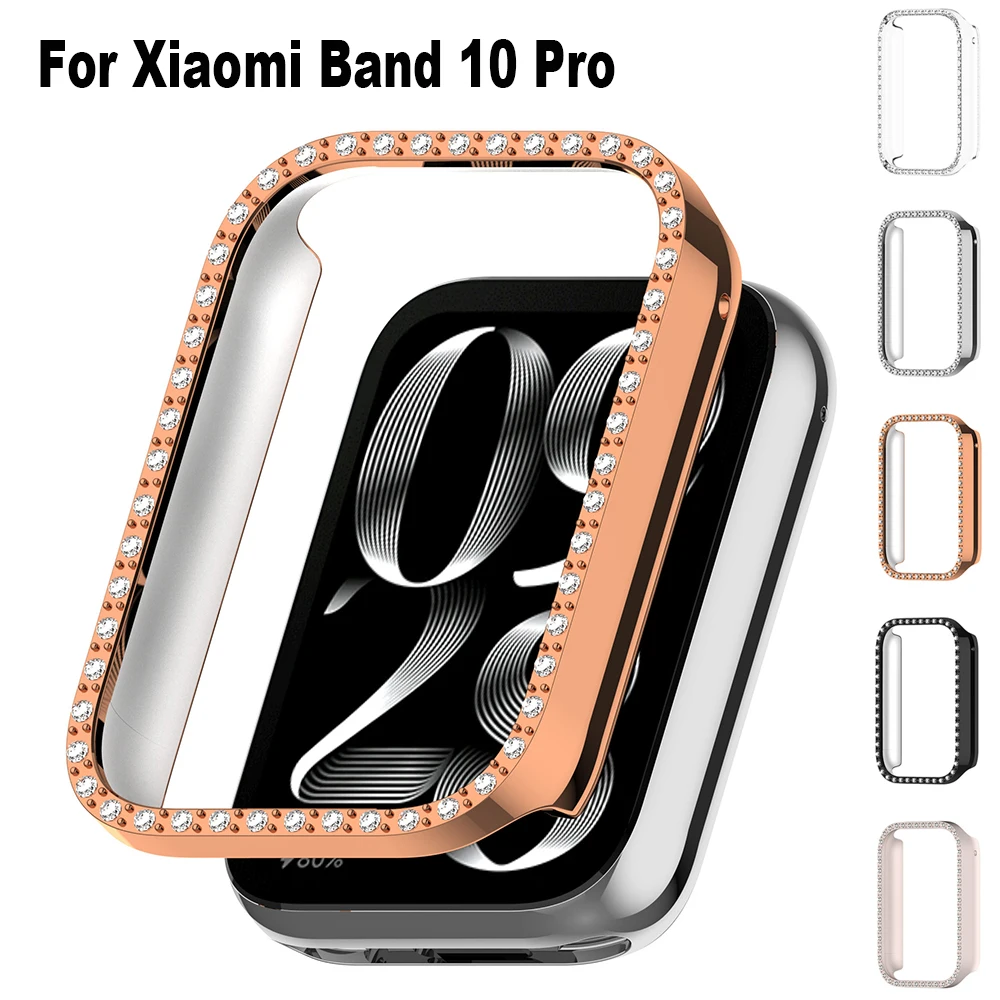 Bling PC Protector Case For Xiaomi Band 10 Pro coverage Bumper For Mi band 10 Pro Shell Strap Accessory No Screen Protector
Bling PC Protector Case For Xiaomi Band 10 Pro coverage Bumper For Mi band 10 Pro Shell Strap Accessory No Screen Protector