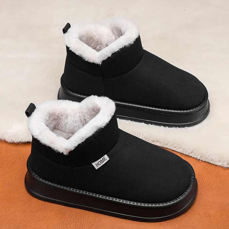 New Winter High Top Keep Warm Shoes Good Quality Waterproof Upper Plush Shoes Anti Slip Cotton Snow Boots Unisex Vapormax Shoes
New Winter High Top Keep Warm Shoes Good Quality Waterproof Upper Plush Shoes Anti Slip Cotton Snow Boots Unisex Vapormax Shoes